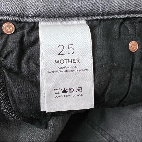 MOTHER The Dropout Last Chance Saloon Jeans Size 25 - Picture 14 of 16